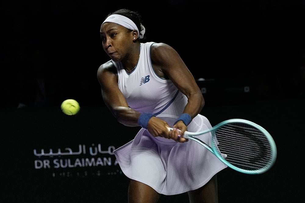 Saudi Arabia Tennis WTA Finals-Coco Gauff