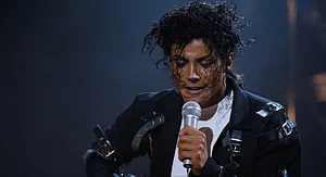 YouTube/Lionsgate : Jaafar Jackson as Michael Jackson in the trailer