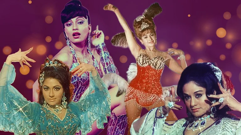 Bollywood Vamps down the years - Illustration