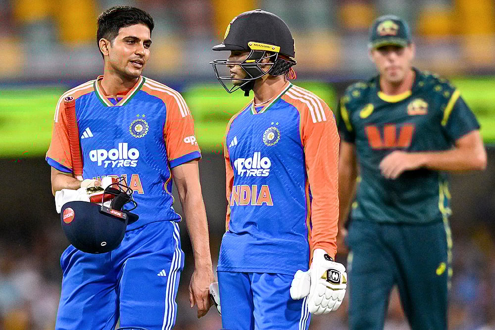 India vs Australia: 5th T20I Shubman Gill and Abhishek Sharma