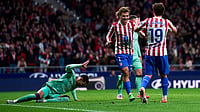 Griezmann scored twice against Levante