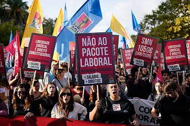 Tens Of Thousands In Lisbon Protest Labour Reforms