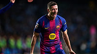 Celta Vigo Vs Barcelona, La Liga: Blaugrana To 'Play Much Better' After International Break, Says Lewandowski Robert Lewandowski celebrates after scoring Barcelona's fourth goal against Celta Vigo in La Liga 2025-26.