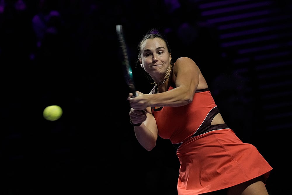 Saudi Arabia Tennis WTA Finals-Aryna Sabalenka-3