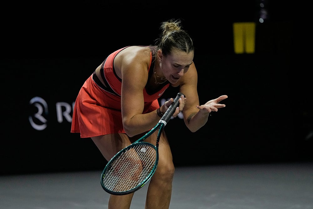 Saudi Arabia Tennis WTA Finals-Aryna Sabalenka-2