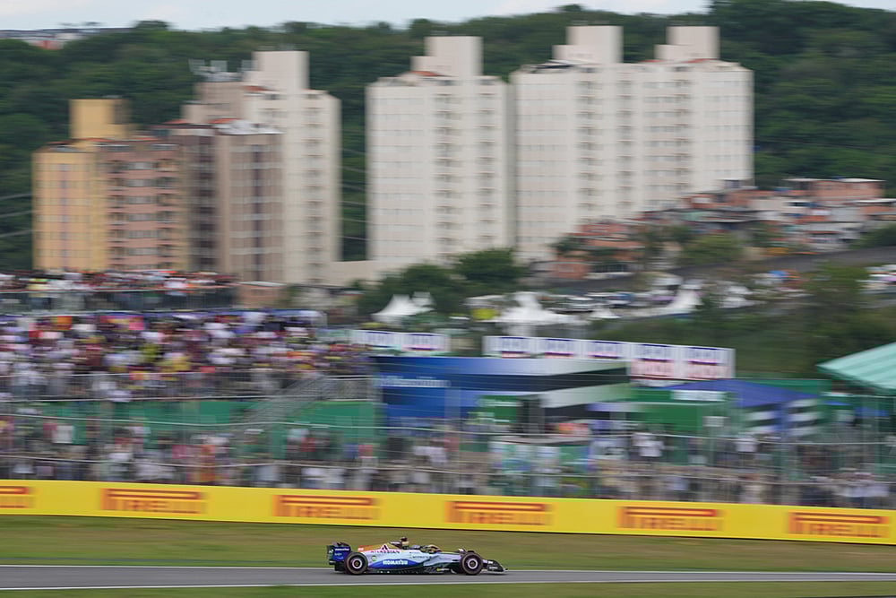 Sao Paulo Grand Prix 2025 qualifying session-Williams driver Alexander Albon