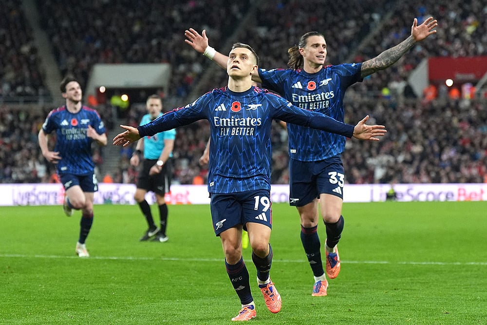 Premier League 2025-26 Sunderland vs Arsenal-Leandro Trossard 