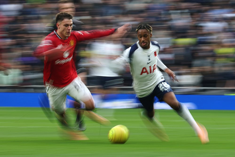 Premier League 2025-26 Tottenham Vs Man United-Manuel Ugarte