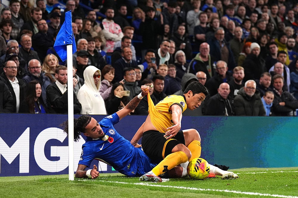 Premier League 2025-26 Chelsea vs Wolves- Hwang Hee-Chan