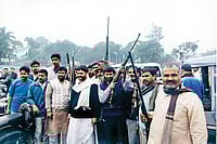 Inside Bihar’s Violent Elections: When Strongmen Rule the Ballot Box Photo: Outlook archives