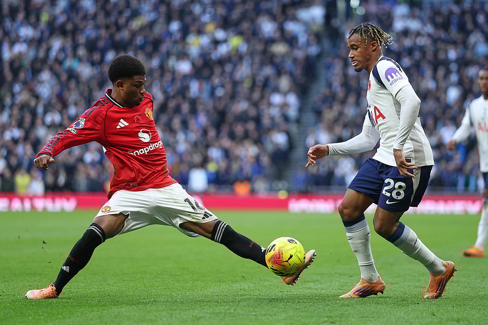 Premier League 2025-26 Tottenham Vs Man United-Amad Diallo