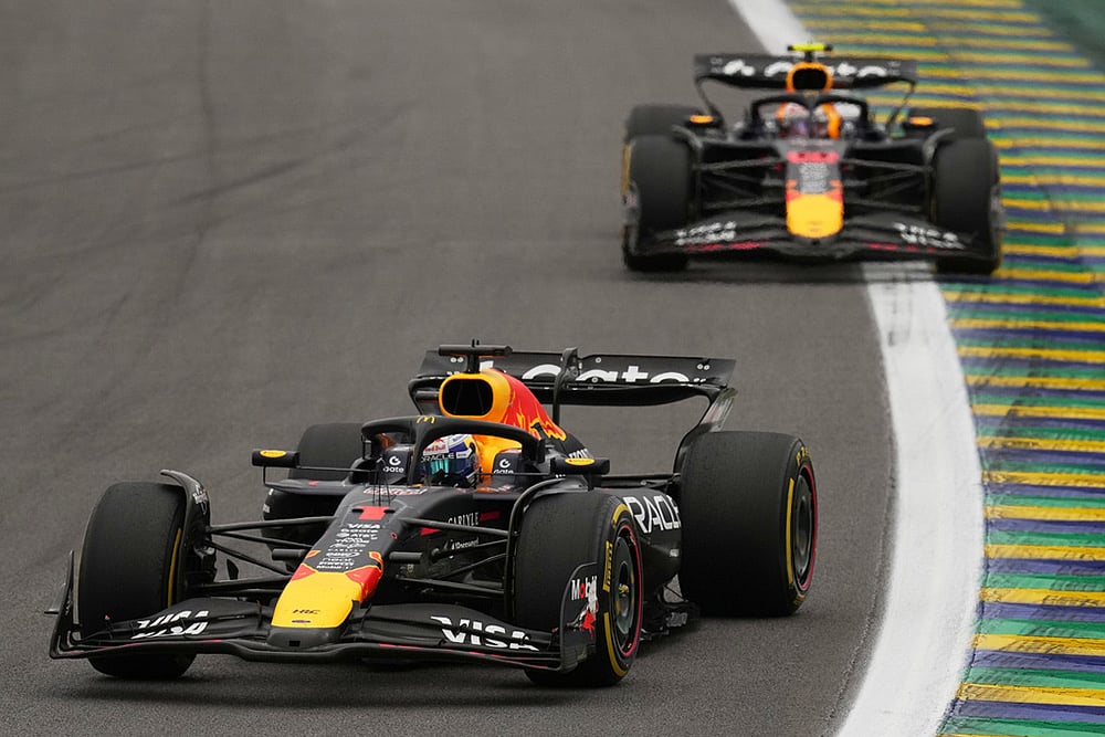 Brazil F1 GP Auto Racing 2025 Sao Paulo Grand Prix-Max Verstappen of the Netherlands