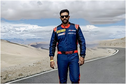 Sanam Sekhon in Ladakh.