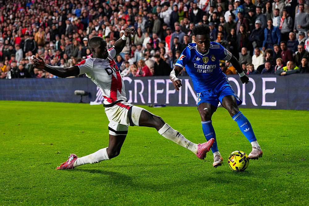 La Liga Rayo Vallecano Vs Real Madrid-Vinicius Junior