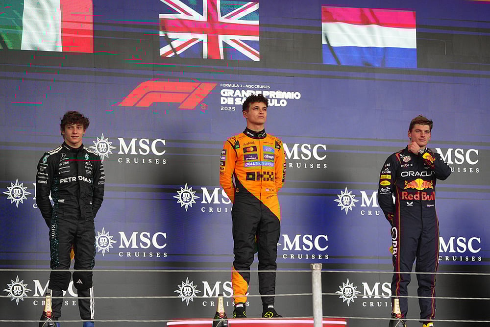 2025 Sao Paulo Grand Prix-McLaren driver Lando Norris of Britain