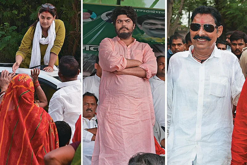 (From Left) Shivani Shukla, Osama Shahab and Anant Singh