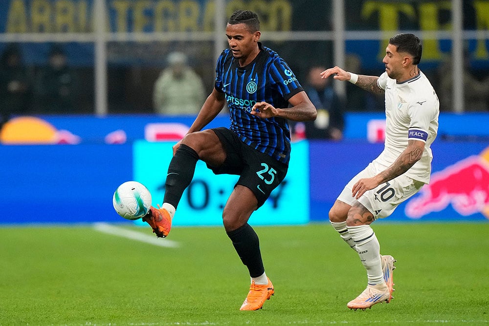 Italy soccer Serie A-Inter Milan vs Lazio-Inter Milans Manuel Akanji