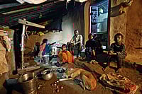 A Mountain To Break: Is Dalit Upliftment Just A Pipe Dream In Bihar? | Photo: Ranjan Rahi : Far from Development: Inside view of a house in Dashrath Manjhi's village