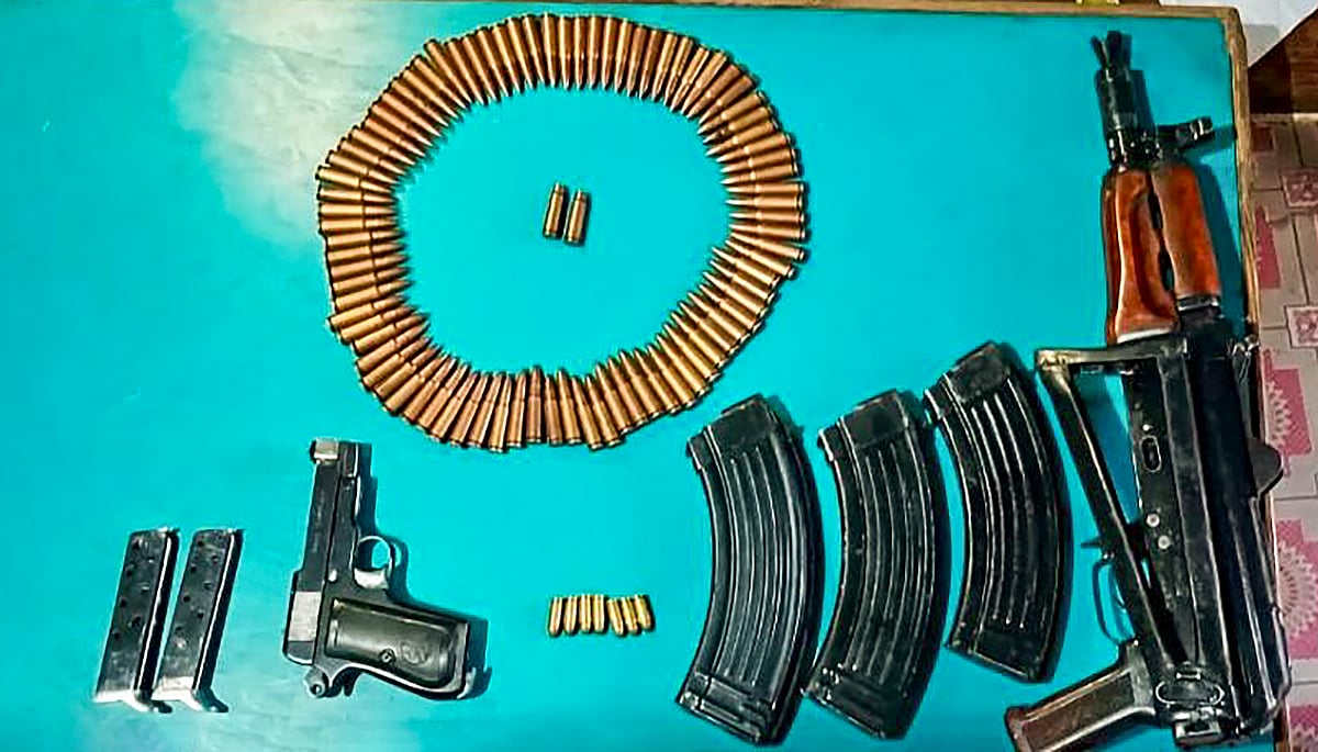 Ammunition found with doctor