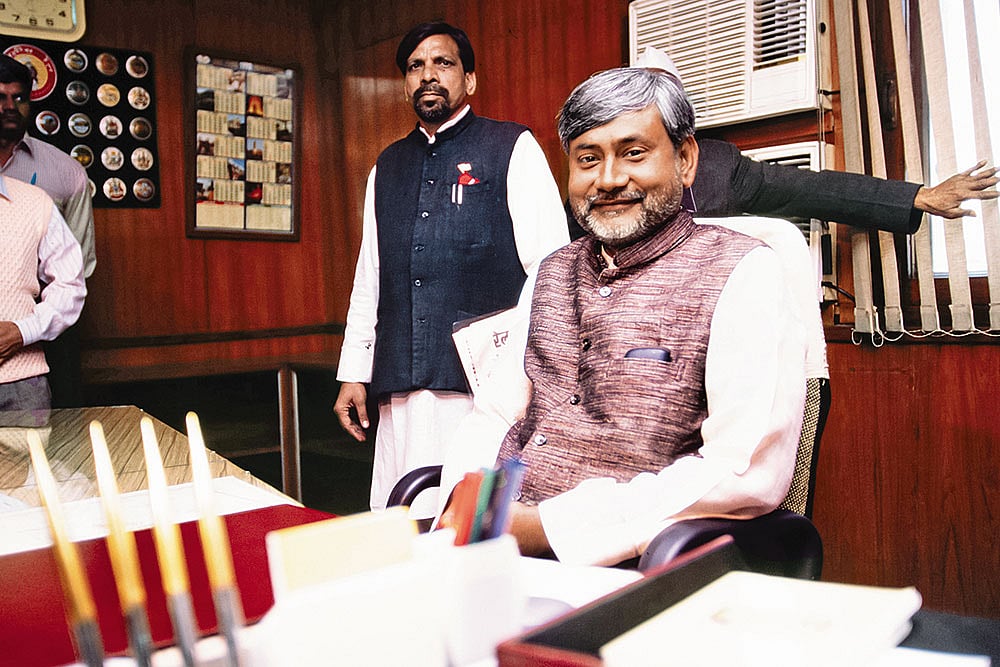 Sitting Pretty: Nitish Kumar is a champion of women’s empowerment - Photo: Jitender Gupta