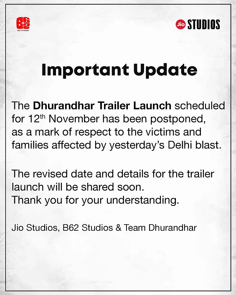 Makers issue statement on Dhurandhar trailer launch