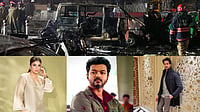 Above pic- PTI/Celebs pic-Instagram : Celebs have expressed condolences to the victims of Red Fort blast