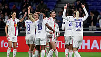 Women's Champions League: Lyon Stay Perfect As Caroline Weir Nets Last-gasp Equaliser For Real Madrid Lyon celebrate their win over Wolfsburg