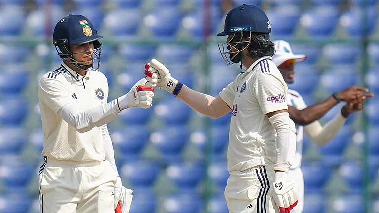 India vs West Indies 2nd Test Day 5 - | Photo: PTI/Shahbaz Khan