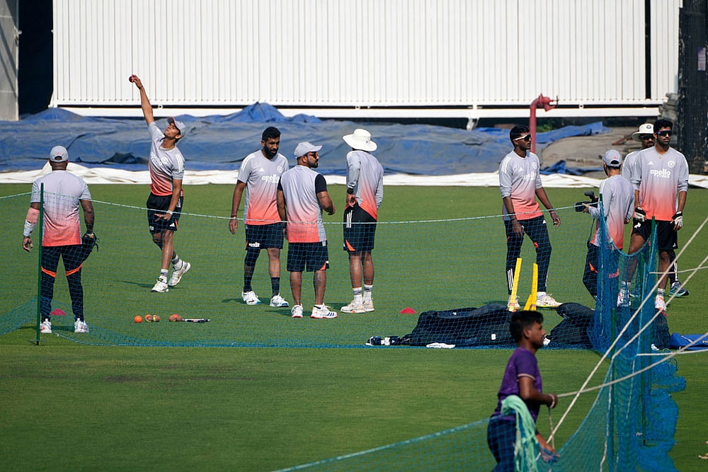 Training session ahead of India vs South Africa Test