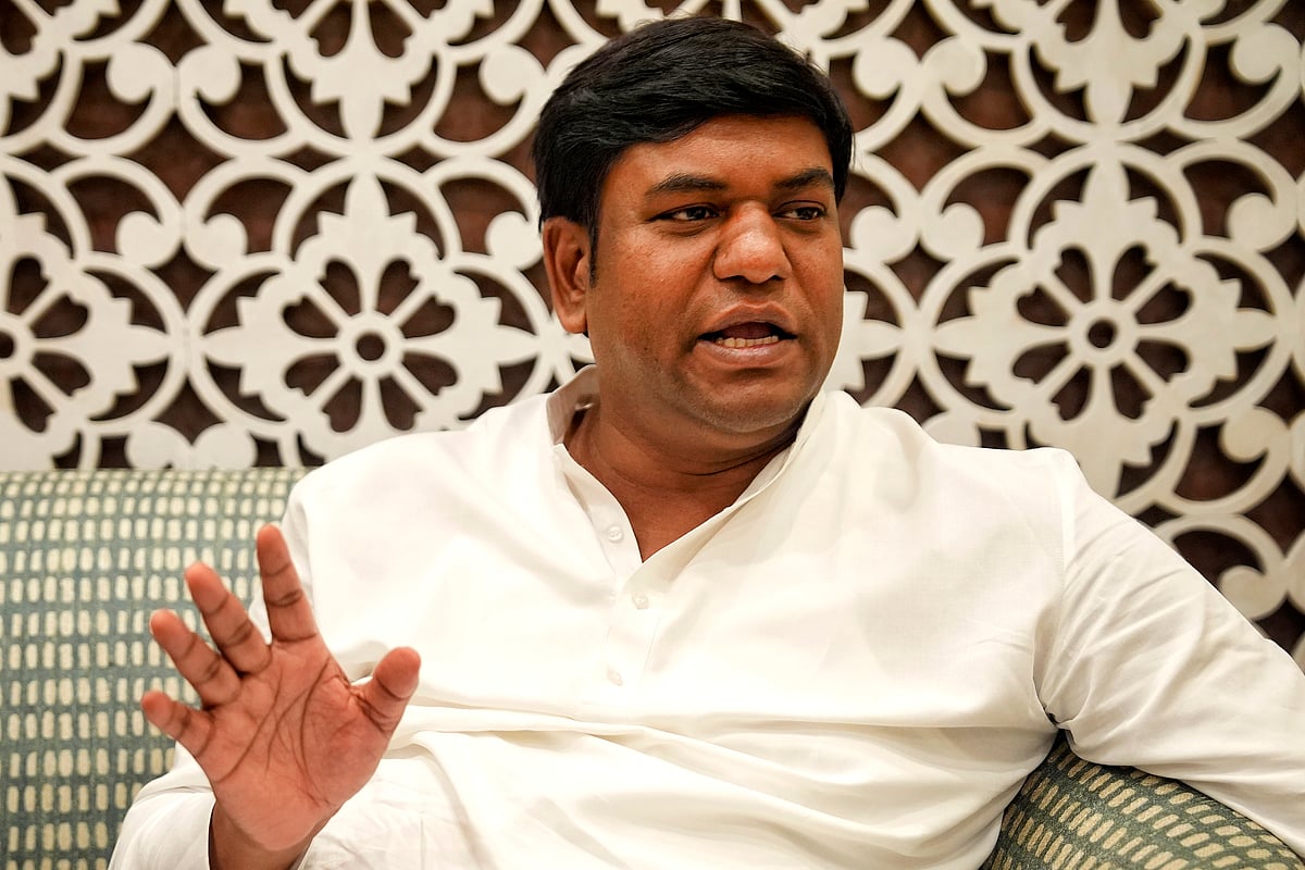 The Vikassheel Insaan Party leader, once an ally of Nitish Kumar and now the deputy CM face of the Mahagathbandhan, speaks the language of social justice with the metaphors of the river people he represents.  - SURESH K PANDEY