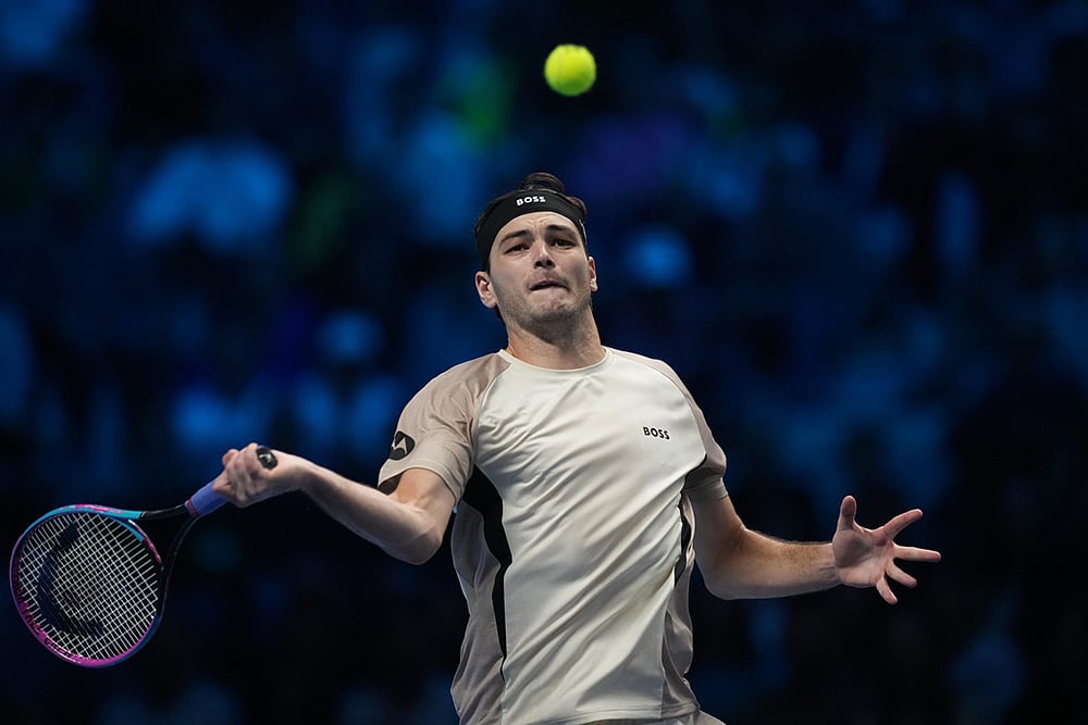 Italy Tennis ATP Finals-Carlos Alcaraz Vs Taylor Fritz-6