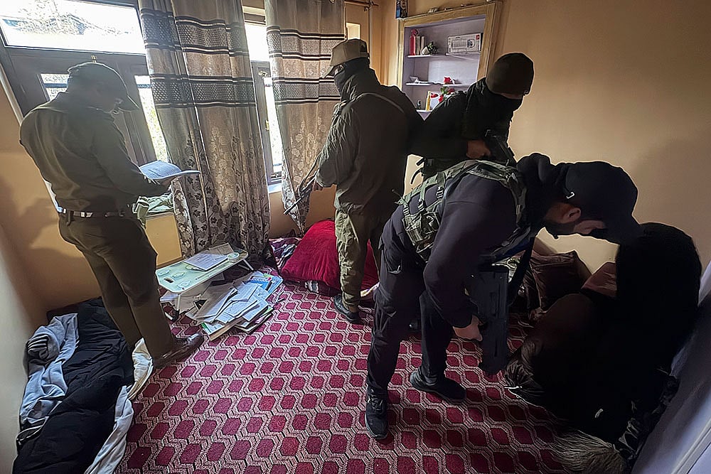 Search operation in J&K