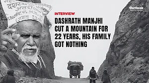 Dashrath Manjhi spent 22 years carving a path through a mountain