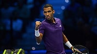 Felix Auger-Aliassime beat Ben Shelton at the ATP Finals