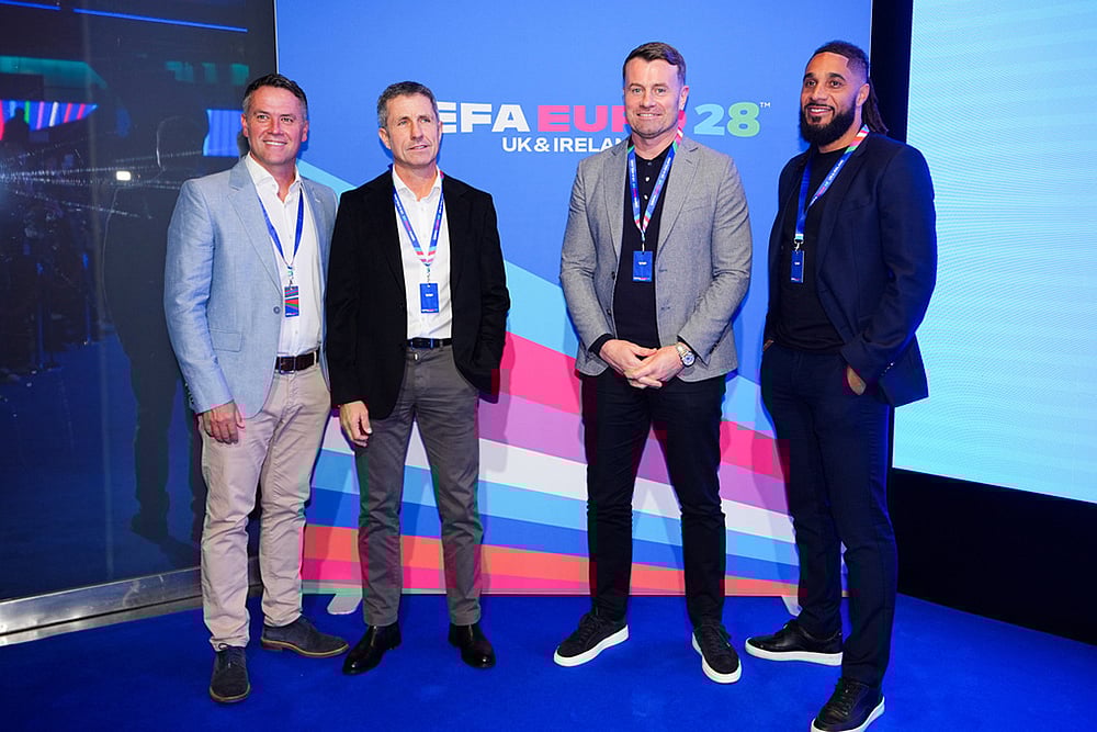 UEFA Unveils Euro 2028 Schedule-Euro Trophy-Michael Owen