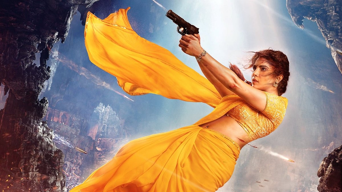 X/SS Rajamouli : Priyanka Chopra's first look from SS Rajamouli's Globe Trotter