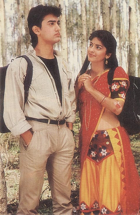 Juhi Chawla in Qayamat Se Qayamat Tak