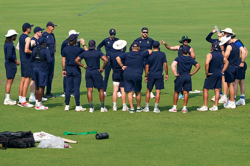 IND Vs SA Cricket, South African team training