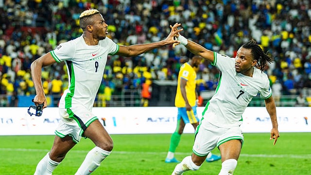 Nigeria 4-1 Gabon, FIFA WC 2026 Qualifiers Highlights: Victor Osimhen's Brace Powers Super Eagles Through To Final