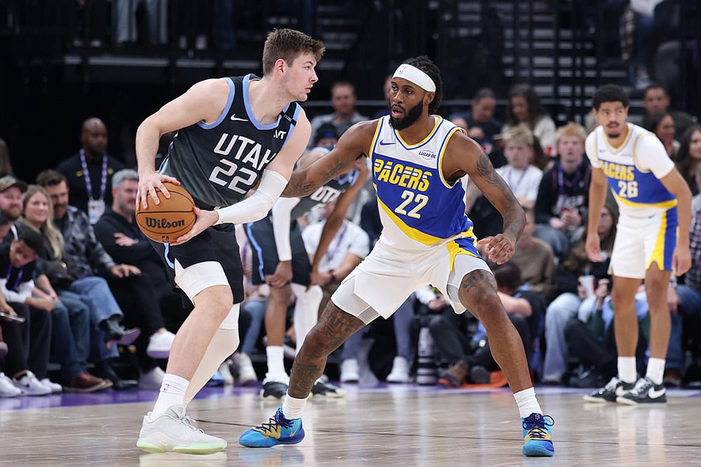 NBA basketball Utah Jazz Vs Indiana Pacers- Kyle Filipowski