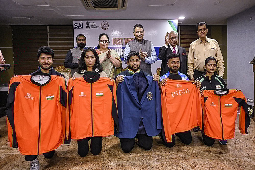 Kit unveiling ceremony for Indian contingent to Deaflympics in Tokyo