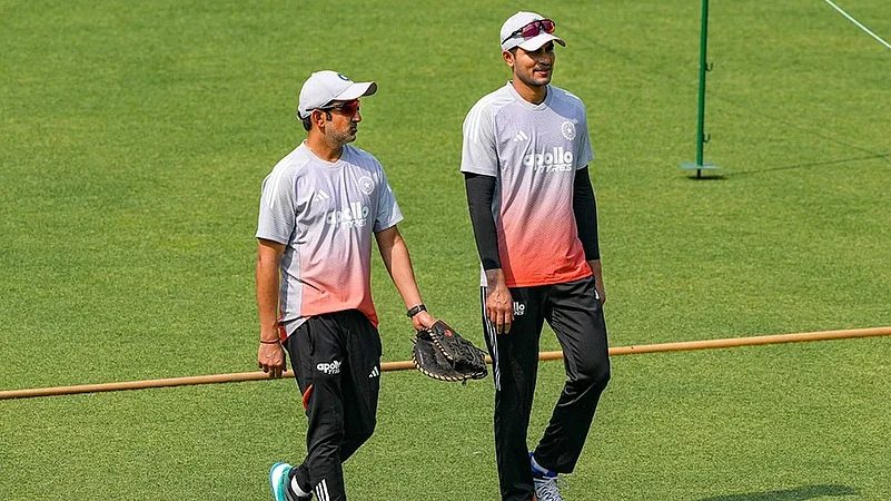 India Vs South Africa, 1st Test Training session Shubman Gill, Gautam Gambhir