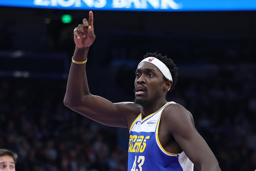 NBA basketball Utah Jazz Vs Indiana Pacers-Pascal Siakam