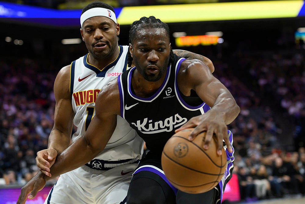 NBA basketball Sacramento Kings Vs Denver Nuggets-Precious Achiuwa