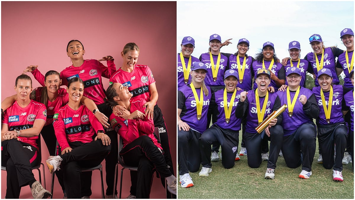 | Photo: X/SixersBBL/WBBL : Sydney Sixers vs Hobart Hurricanes, Women's Big Bash League 2025 Match 7.