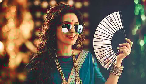 Juhi Chawla in Pushpaka Vimana