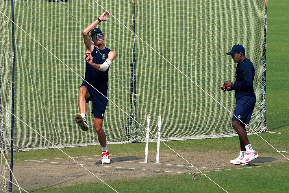 IND Vs SA Cricket, South African team training-Marco Jansen