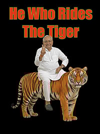 Vikas Thakur : Tiger Zinda Hai, says poster outside Nitish Kumar's house