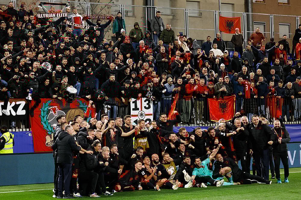 World Cup Qualifier Soccer Match: Albania vs Andorra