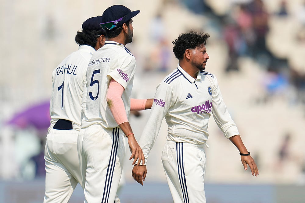 India Vs South Africa 1st Test Cricket Day 1-Kuldeep Yadav